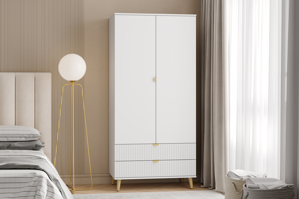 Спальня Дакота композиция 1 меренга, белый